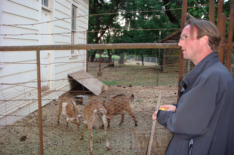 93.JPG - Steve with more animals.